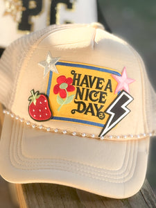 Great Day Patch Trucker Hat