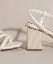 Load image into Gallery viewer, OASIS SOCIETY Ashley - Wooden Heel Sandal