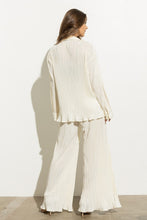 Load image into Gallery viewer, Pleated Blouse Pants Set