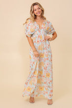 Load image into Gallery viewer, Floral Print Brunch Spring Summer Maxi Sundress