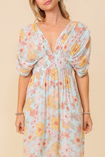 Load image into Gallery viewer, Floral Print Brunch Spring Summer Maxi Sundress