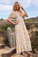 Load image into Gallery viewer, Floral Print Brunch Spring Summer Maxi Sundress