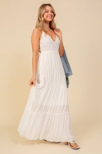 Load image into Gallery viewer, Boho Lace Top Maxi Dress