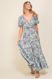 Arya Flora Maxi Dress