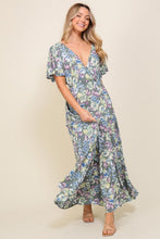 Load image into Gallery viewer, Arya Flora Maxi Dress