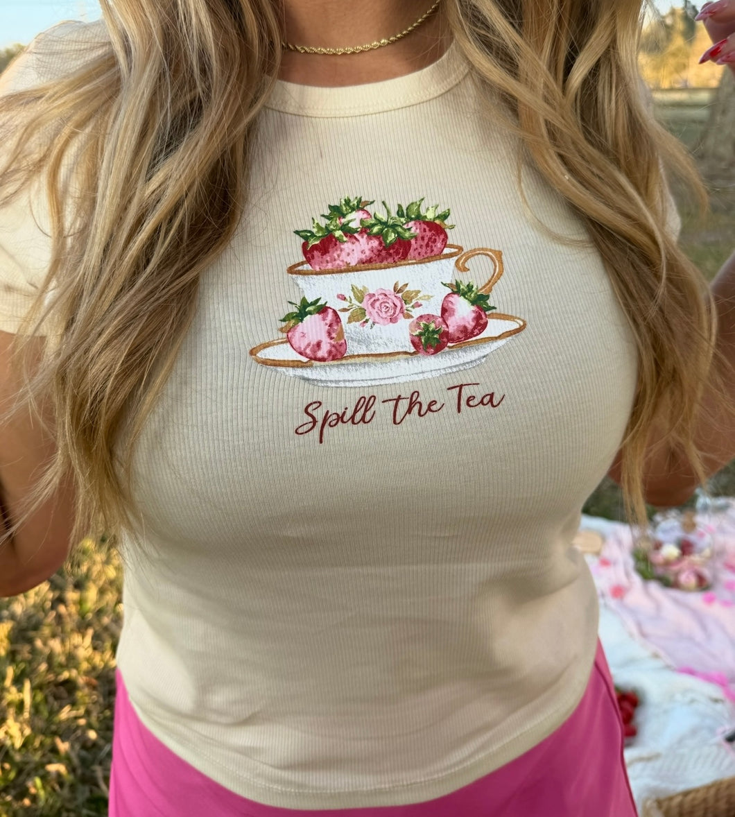 Spill The Tee Baby Tee