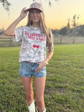 Load image into Gallery viewer, Just a Girl Camo Graphic