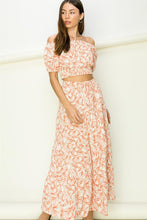 Load image into Gallery viewer, Over It Off-Shoulder Crop Top and Maxi Skirt Set