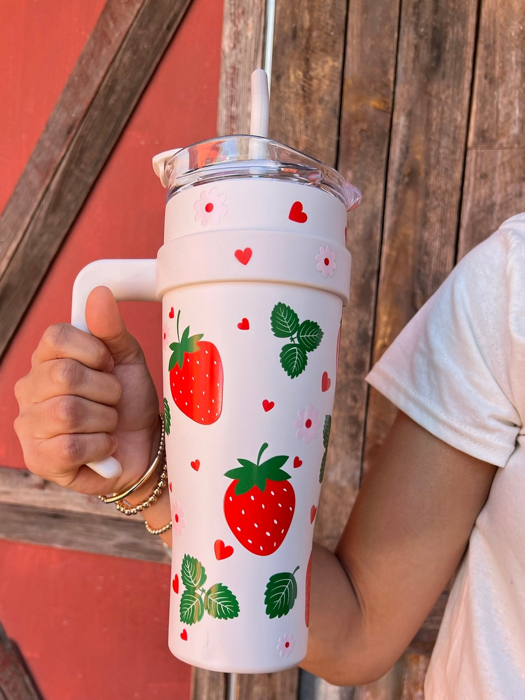 Strawberry Time Tumbler