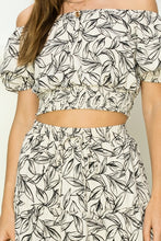 Load image into Gallery viewer, Over It Off-Shoulder Crop Top and Maxi Skirt Set