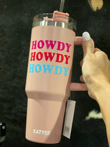 Howdy Tumbler With Handle