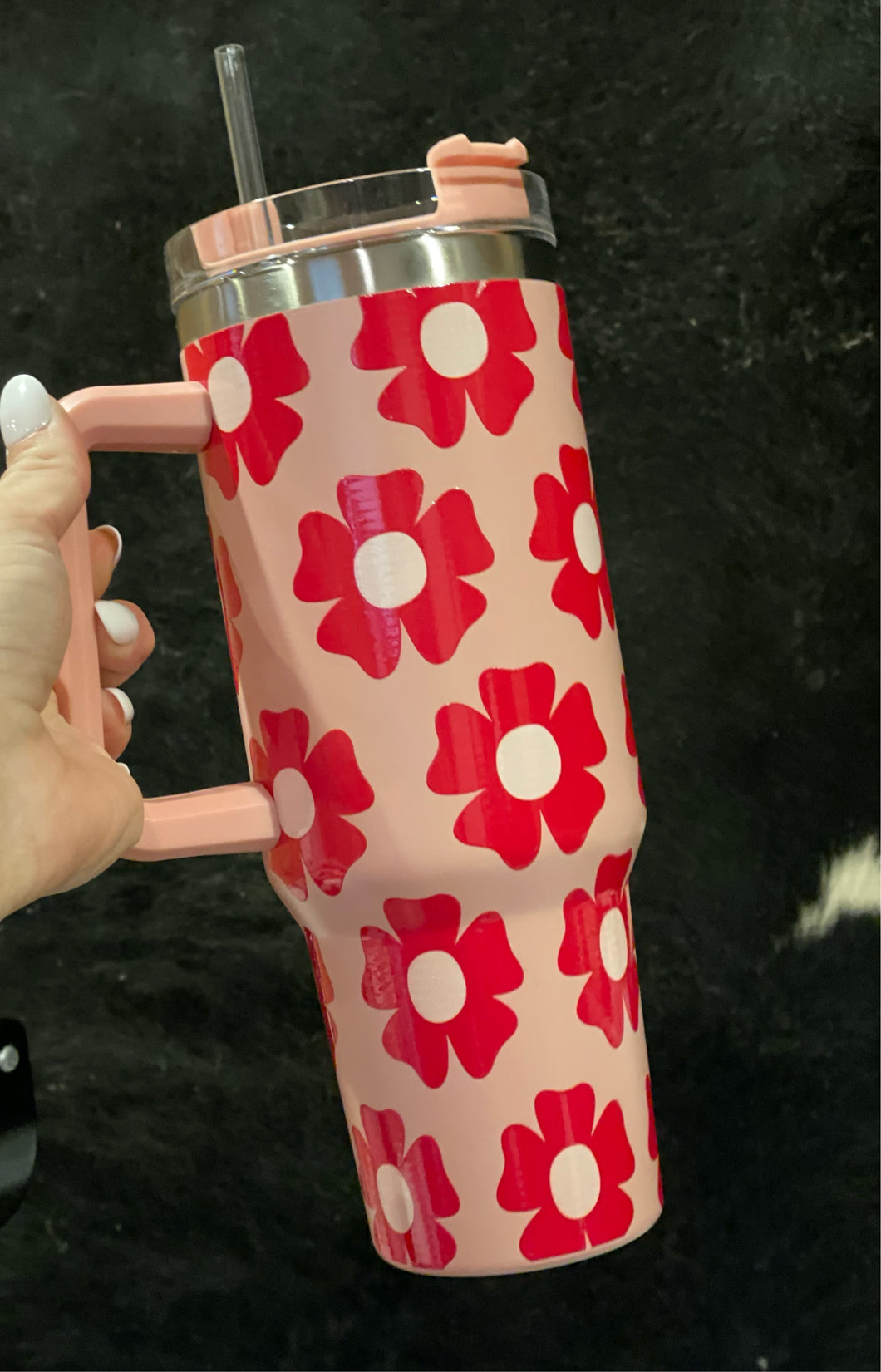 Daisy Tumbler With Handle