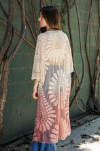 Load image into Gallery viewer, Ombre Bohemian Lace Kimono