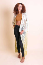 Load image into Gallery viewer, Ombre Bohemian Lace Kimono