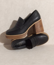 Load image into Gallery viewer, OASIS SOCIETY Hannah   Platform Penny Loafers