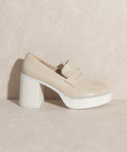 Load image into Gallery viewer, OASIS SOCIETY Hannah   Platform Penny Loafers