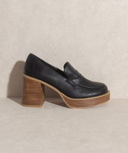 Load image into Gallery viewer, OASIS SOCIETY Hannah   Platform Penny Loafers