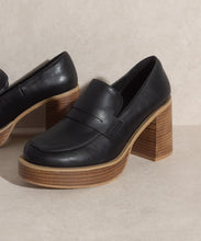 Load image into Gallery viewer, OASIS SOCIETY Hannah   Platform Penny Loafers