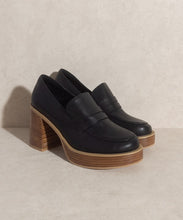 Load image into Gallery viewer, OASIS SOCIETY Hannah   Platform Penny Loafers