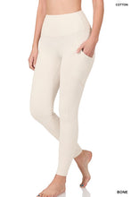 Load image into Gallery viewer, BETTER COTTON WIDE WAISTBAND POCKET LEGGINGS