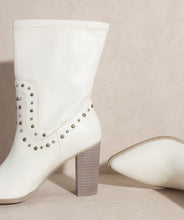 Load image into Gallery viewer, OASIS SOCIETY Paris   Studded Boots