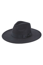 Load image into Gallery viewer, Bow Point Medium Wide Brim Floppy Fedora Hat