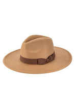 Load image into Gallery viewer, Bow Point Medium Wide Brim Floppy Fedora Hat