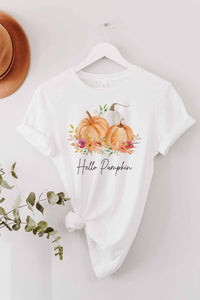 HELLO PUMPKIN GRAPHIC TEE