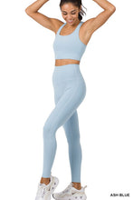 Load image into Gallery viewer, ATHLETIC RACERBACK TANK TOP &amp; LEGGINGS SET