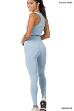 Load image into Gallery viewer, ATHLETIC RACERBACK TANK TOP &amp; LEGGINGS SET