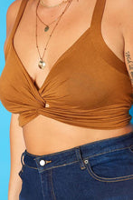 Load image into Gallery viewer, Plus Size Twist Hem Cami Crop Top