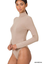 Load image into Gallery viewer, MOCK NECK LONG SLEEVE BODYSUIT