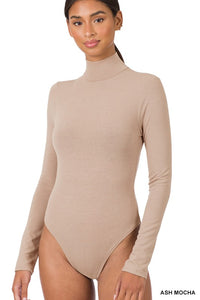 MOCK NECK LONG SLEEVE BODYSUIT