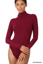 Load image into Gallery viewer, MOCK NECK LONG SLEEVE BODYSUIT