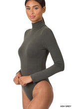 Load image into Gallery viewer, MOCK NECK LONG SLEEVE BODYSUIT