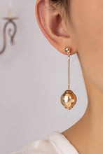 Load image into Gallery viewer, Disco ball drop earrings