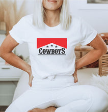 Load image into Gallery viewer, Cowboys Red Design Softstyle Tee