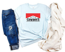 Load image into Gallery viewer, Cowboys Red Design Softstyle Tee