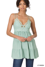 Load image into Gallery viewer, FREE ME RUFFLE CAMI / DRESS