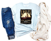 Load image into Gallery viewer, Eagles Hotel California Music Fest Tee