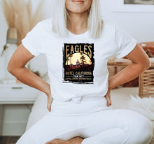 Load image into Gallery viewer, Eagles Hotel California Music Fest Tee