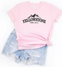 Load image into Gallery viewer, Mountains Yellowstone Dutton Ranch Boutique Tee