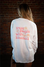 Load image into Gallery viewer, Treat People With Kindness Comfort Color LS Tee