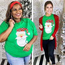 Load image into Gallery viewer, Festive Santa Christmas T Shirt