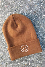 Load image into Gallery viewer, Happy Embroidered Beanie