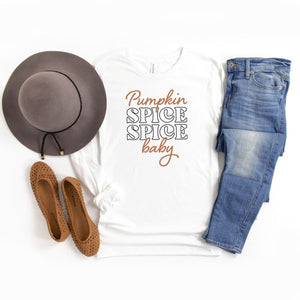 Pumpkin Spice Spice Baby Long Sleeve Graphic Tee