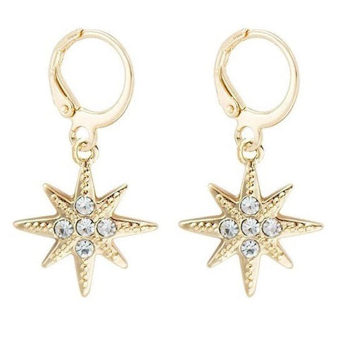 Star Dangle Earrings for Women