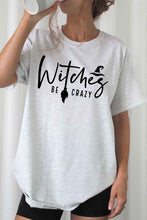 Load image into Gallery viewer, WITCHES HALLOWEEN GRAPHIC PLUS SIZE TEE / T SHIRT