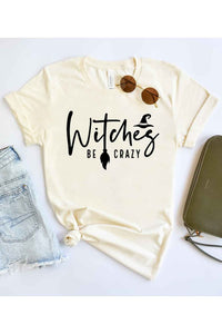 WITCHES HALLOWEEN GRAPHIC PLUS SIZE TEE / T SHIRT