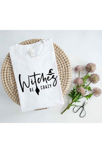 WITCHES HALLOWEEN GRAPHIC PLUS SIZE TEE / T SHIRT